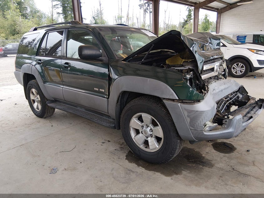 2003 Toyota 4runner VIN JTEBT14R330004574 IAAI salvage auction — FRONT END, Bill Of Sale (Washington), sold $1,300 on 2026-07-29 (photo 1)