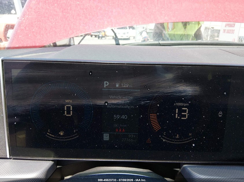 2025 Hyundai Sonata VIN KMHL64JA8SA464088 IAAI salvage auction — FRONT END, Salvage Title, sold $8,300 on 2026-08-19 (photo 7)