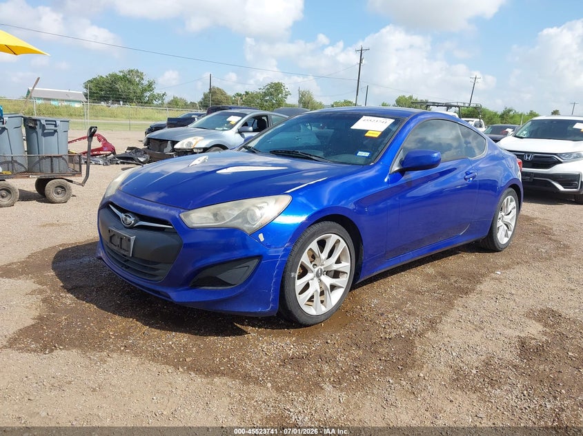 2013 Hyundai Genesis VIN KMHHT6KD7DU102998 IAAI salvage auction — NORMAL WEAR, Original (Texas), sold $275 on 2026-07-21 (photo 2)