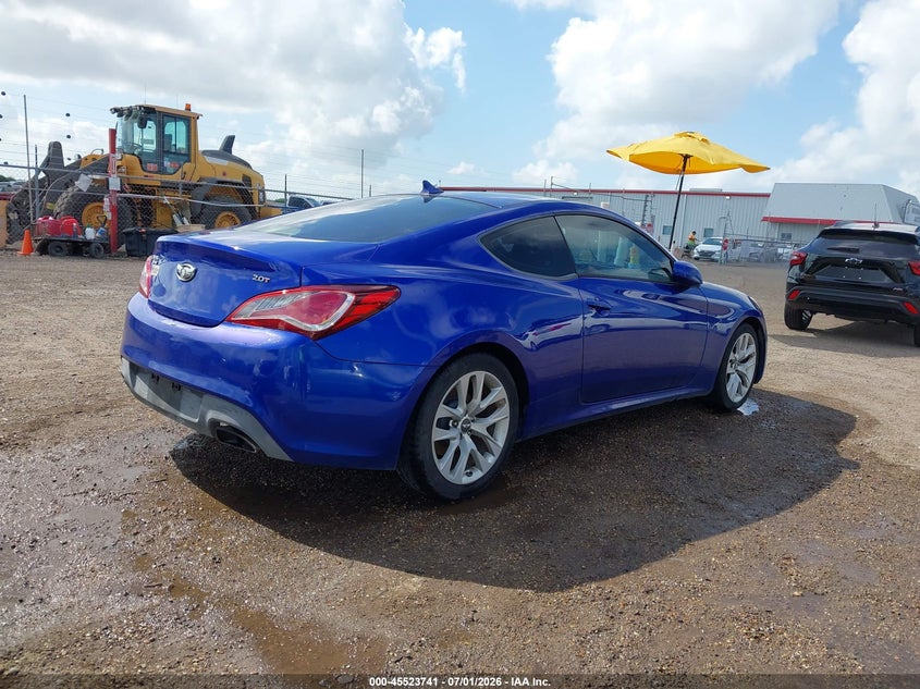 2013 Hyundai Genesis VIN KMHHT6KD7DU102998 IAAI salvage auction — NORMAL WEAR, Original (Texas), sold $275 on 2026-07-21 (photo 4)