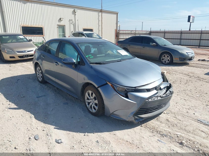 2026 Toyota Corolla VIN 5YFB4MDE4TP362790 IAAI salvage auction — LEFT FRONT, Enterprise Vehicles Clear Only (Louisiana), sold $10,100 on 2026-07-07 (photo 1)