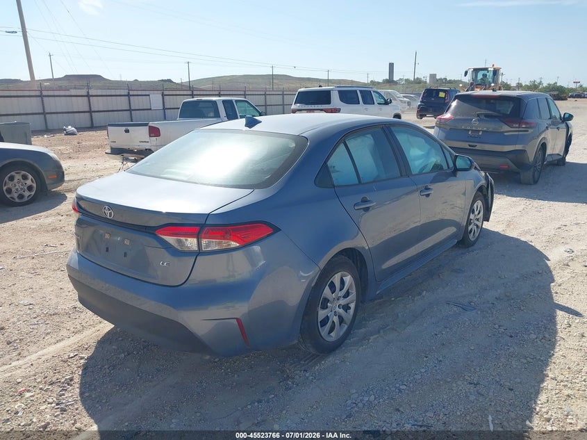 2026 Toyota Corolla VIN 5YFB4MDE4TP362790 IAAI salvage auction — LEFT FRONT, Enterprise Vehicles Clear Only (Louisiana), sold $10,100 on 2026-07-07 (photo 4)
