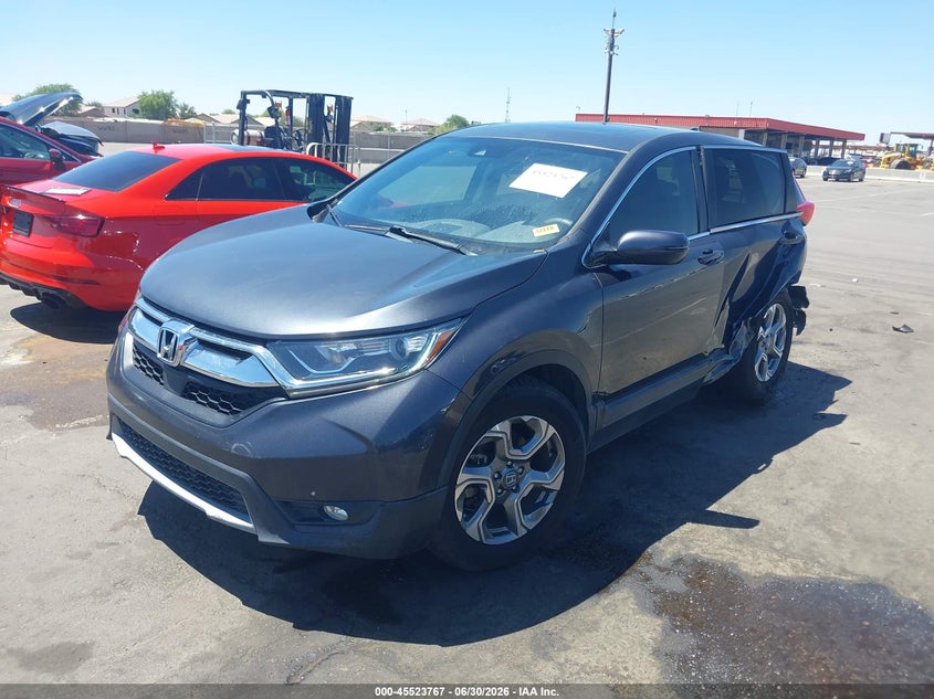 2018 Honda Cr-v VIN 7FARW1H50JE049251 IAAI salvage auction — REAR END, Salvage Title, sold $4,000 on 2026-08-03 (photo 2)