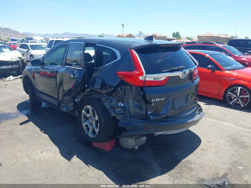 2018 Honda Cr-v VIN 7FARW1H50JE049251 IAAI salvage auction — REAR END, Salvage Title, sold $4,000 on 2026-08-03 (photo 6)