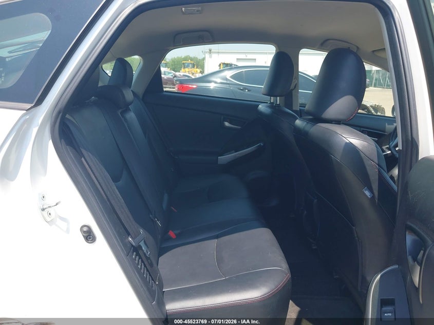 2013 Toyota Prius VIN JTDKN3DU2D5607700 IAAI salvage auction — FRONT & REAR, Salvage Title, sold $2,300 on 2026-07-16 (photo 8)