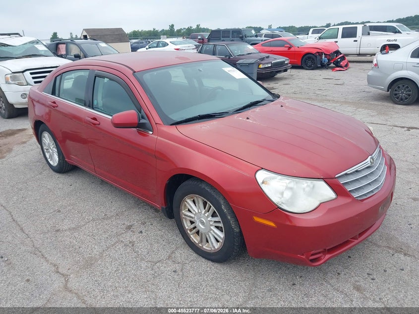2007 Chrysler Sebring VIN 1C3LC56KX7N564136 IAAI salvage auction — NORMAL WEAR, Clear (Illinois), sold $325 on 2026-07-08 (photo 1)