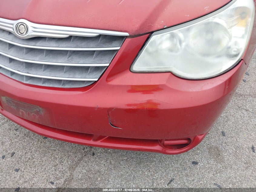 2007 Chrysler Sebring VIN 1C3LC56KX7N564136 IAAI salvage auction — NORMAL WEAR, Clear (Illinois), sold $325 on 2026-07-08 (photo 6)