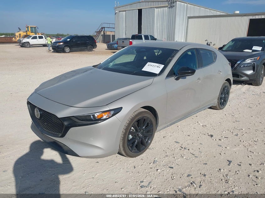 2026 Mazda 3 VIN JM1BPAKLXT1882617 IAAI salvage auction — FRONT END, Enterprise Vehicles Clear Only (Louisiana), sold $19,200 on 2026-07-07 (photo 2)