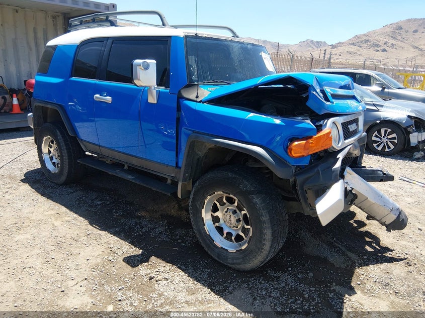 2007 Toyota Fj cruiser VIN JTEBU11F170074247 IAAI salvage auction — FRONT END, Salvage (Nevada), sold $3,200 on 2026-07-17 (photo 1)