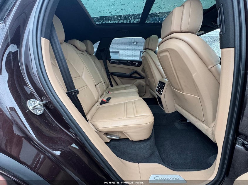 2021 Porsche Cayenne VIN WP1AA2AY2MDA03187 IAAI salvage auction — UNKNOWN, Clear (Texas), sold $12,350 on 2026-08-19 (photo 6)