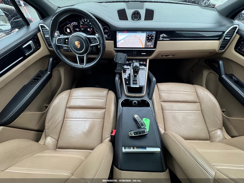 2021 Porsche Cayenne VIN WP1AA2AY2MDA03187 IAAI salvage auction — UNKNOWN, Clear (Texas), sold $12,350 on 2026-08-19 (photo 8)
