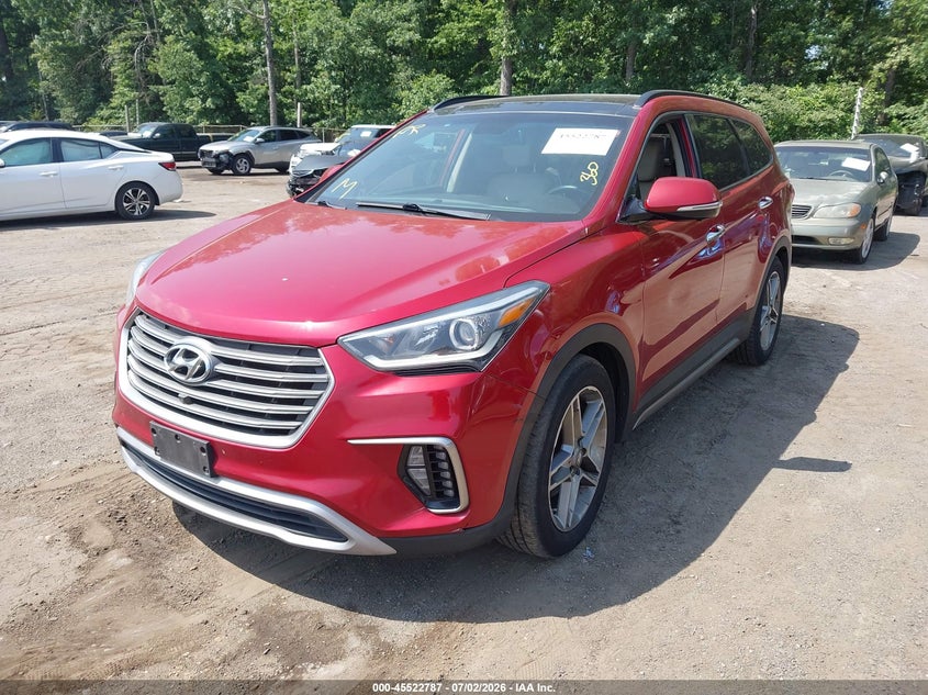 2017 Hyundai Santa fe VIN KM8SRDHFXHU208479 IAAI salvage auction — NORMAL WEAR, Clear (Maryland), sold $2,400 on 2026-07-15 (photo 2)