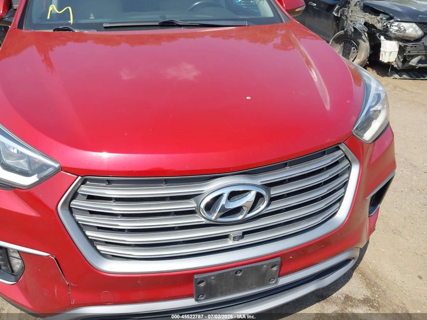 2017 Hyundai Santa fe VIN KM8SRDHFXHU208479 IAAI salvage auction — NORMAL WEAR, Clear (Maryland), sold $2,400 on 2026-07-15 (photo 6)