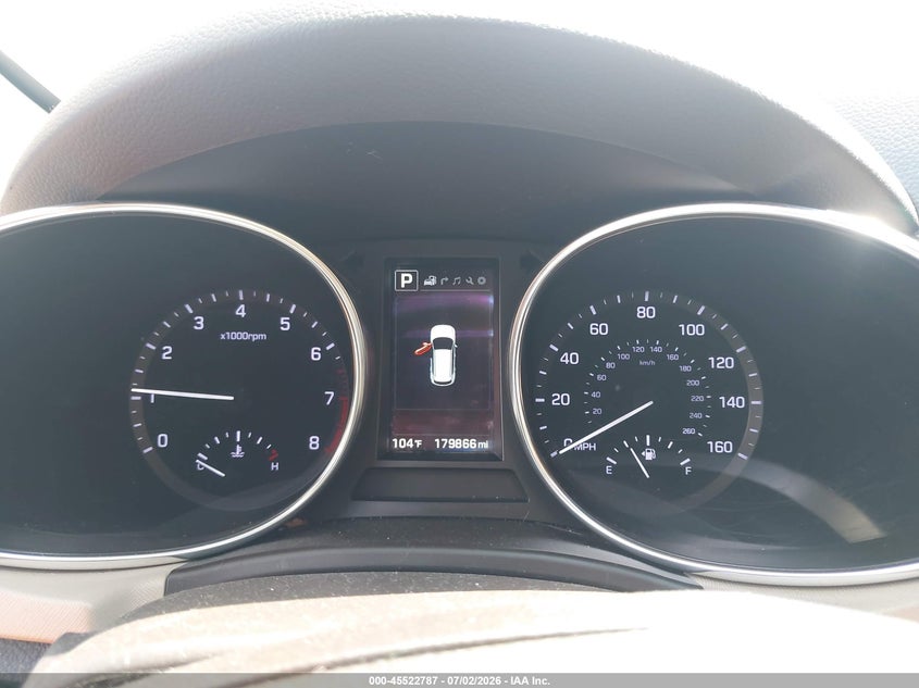 2017 Hyundai Santa fe VIN KM8SRDHFXHU208479 IAAI salvage auction — NORMAL WEAR, Clear (Maryland), sold $2,400 on 2026-07-15 (photo 7)