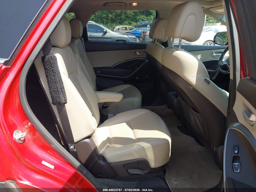 2017 Hyundai Santa fe VIN KM8SRDHFXHU208479 IAAI salvage auction — NORMAL WEAR, Clear (Maryland), sold $2,400 on 2026-07-15 (photo 8)