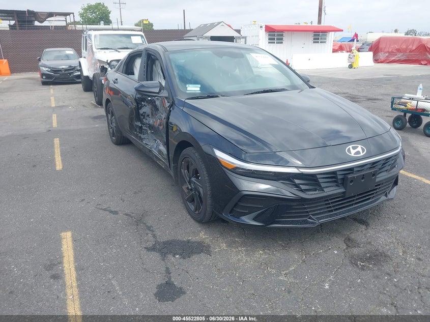 2026 Hyundai Elantra VIN KMHLM4DJ5TU183450 IAAI salvage auction — SIDE, Salvage Title, sold $5,100 on 2026-07-31 (photo 1)