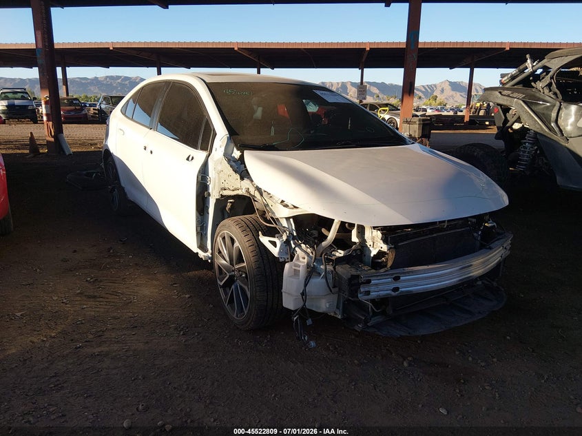 2020 Toyota Corolla VIN 5YFT4RCE2LP045125 IAAI salvage auction — RIGHT FRONT, Salvage (Arizona), sold $6,100 on 2026-07-28 (photo 1)