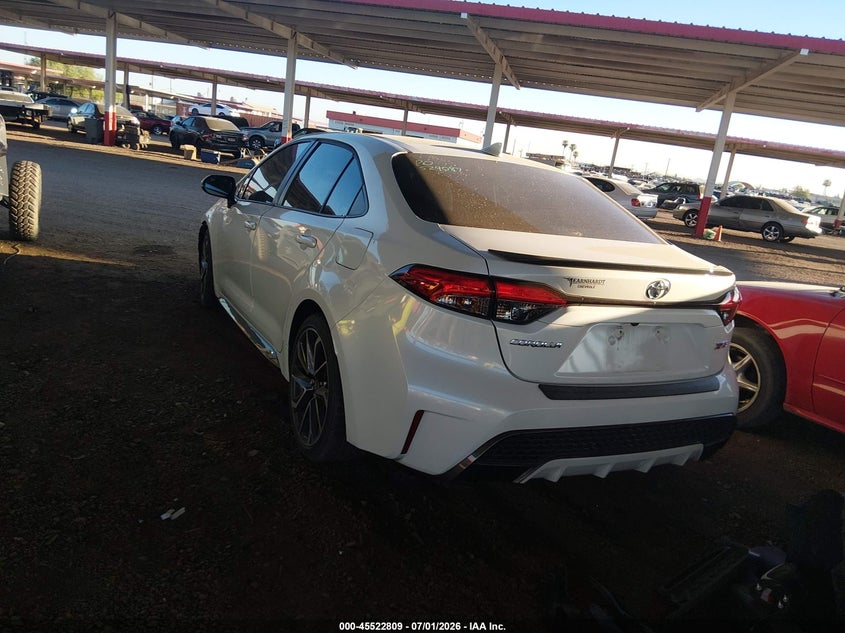 2020 Toyota Corolla VIN 5YFT4RCE2LP045125 IAAI salvage auction — RIGHT FRONT, Salvage (Arizona), sold $6,100 on 2026-07-28 (photo 3)