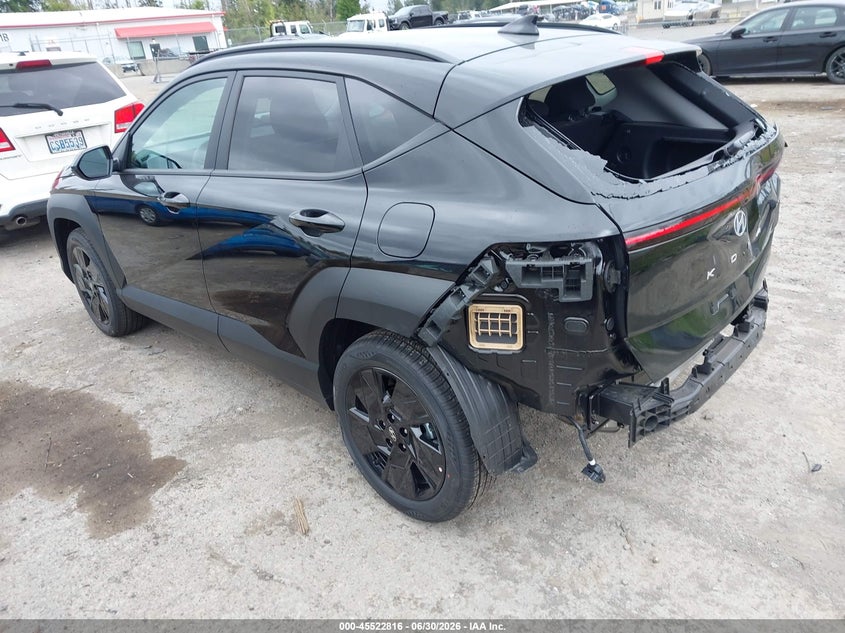 2026 Hyundai Kona VIN KM8HF3AB4TU474769 IAAI salvage auction — REAR END, Enterprise Vehicles Clear Only (Oregon), sold $9,525 on 2026-07-15 (photo 3)