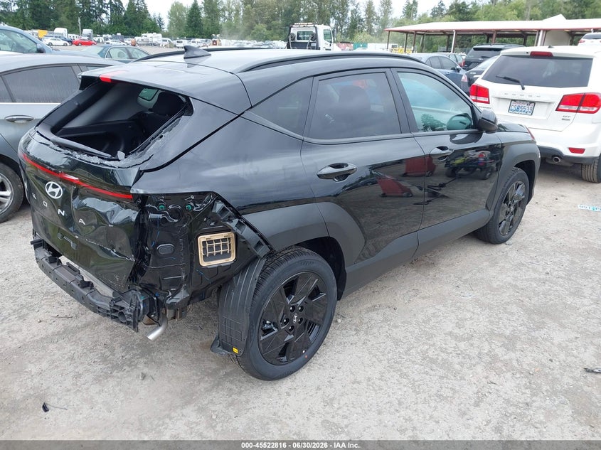 2026 Hyundai Kona VIN KM8HF3AB4TU474769 IAAI salvage auction — REAR END, Enterprise Vehicles Clear Only (Oregon), sold $9,525 on 2026-07-15 (photo 4)