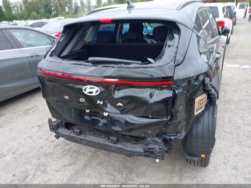 2026 Hyundai Kona VIN KM8HF3AB4TU474769 IAAI salvage auction — REAR END, Enterprise Vehicles Clear Only (Oregon), sold $9,525 on 2026-07-15 (photo 6)