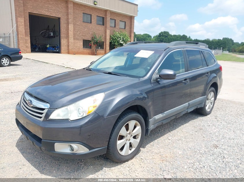 2012 Subaru Outback VIN 4S4BRCCC4C3246750 IAAI salvage auction — NORMAL WEAR, Salvage Title, sold $375 on 2026-09-07 (photo 2)