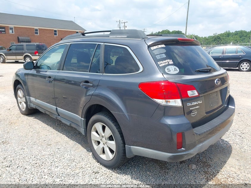 2012 Subaru Outback VIN 4S4BRCCC4C3246750 IAAI salvage auction — NORMAL WEAR, Salvage Title, sold $375 on 2026-09-07 (photo 3)