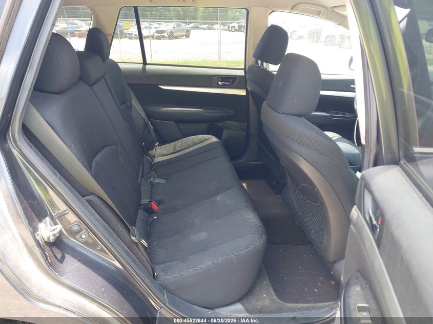 2012 Subaru Outback VIN 4S4BRCCC4C3246750 IAAI salvage auction — NORMAL WEAR, Salvage Title, sold $375 on 2026-09-07 (photo 8)