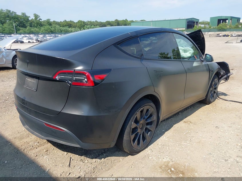 2023 Tesla Model y VIN 7SAYGDEE4PA172912 IAAI salvage auction — FRONT END, Salvage Title, sold $8,100 on 2026-07-31 (photo 4)