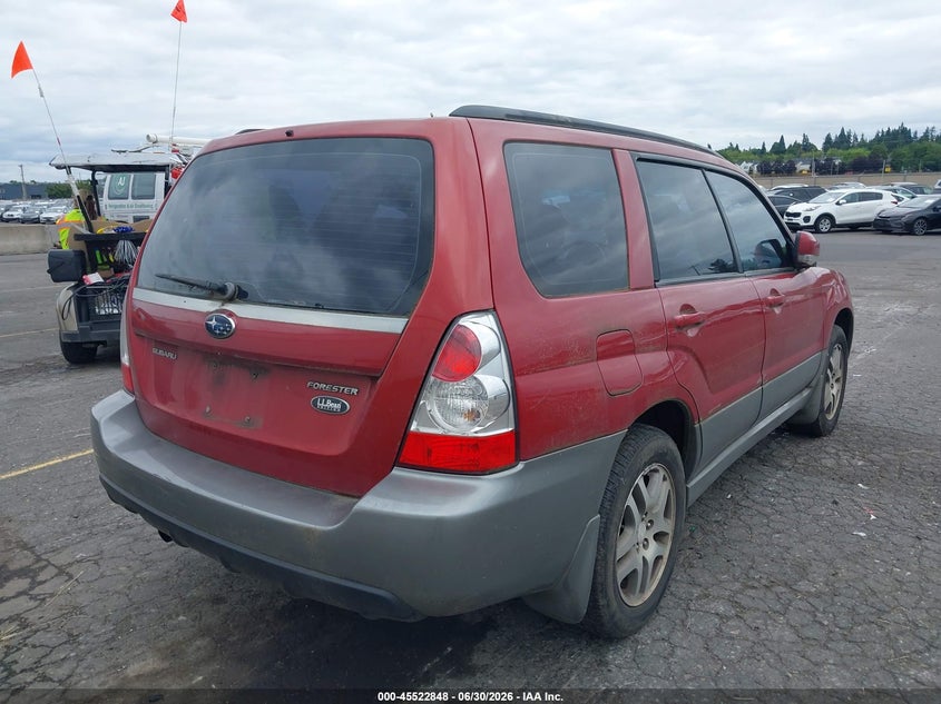 2006 Subaru Forester VIN JF1SG67666H720517 IAAI salvage auction — NORMAL WEAR, Regular Certificate (Iowa), sold $625 on 2026-07-09 (photo 4)