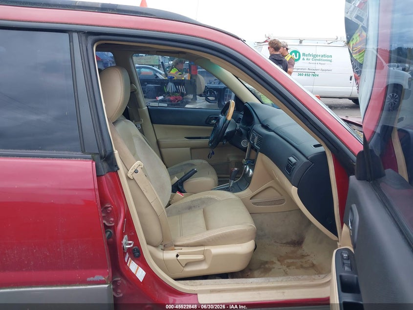 2006 Subaru Forester VIN JF1SG67666H720517 IAAI salvage auction — NORMAL WEAR, Regular Certificate (Iowa), sold $625 on 2026-07-09 (photo 5)