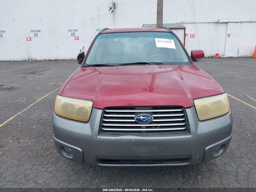 2006 Subaru Forester VIN JF1SG67666H720517 IAAI salvage auction — NORMAL WEAR, Regular Certificate (Iowa), sold $625 on 2026-07-09 (photo 6)