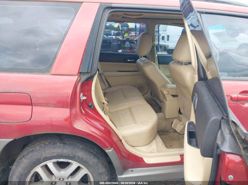 2006 Subaru Forester VIN JF1SG67666H720517 IAAI salvage auction — NORMAL WEAR, Regular Certificate (Iowa), sold $625 on 2026-07-09 (photo 8)