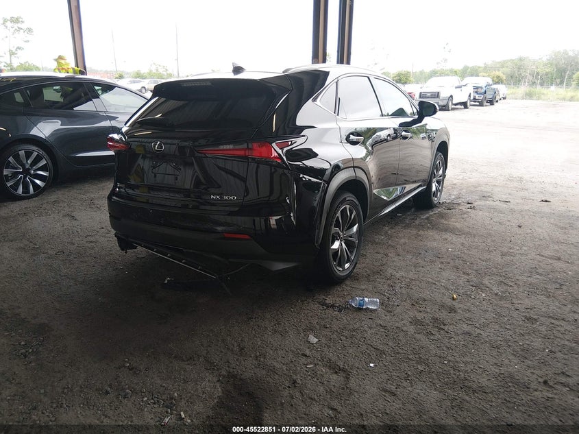 2020 Lexus Nx VIN JTJSARBZXL2174296 IAAI salvage auction — FRONT END, Rebuildable (Florida), sold $8,600 on 2026-07-28 (photo 4)