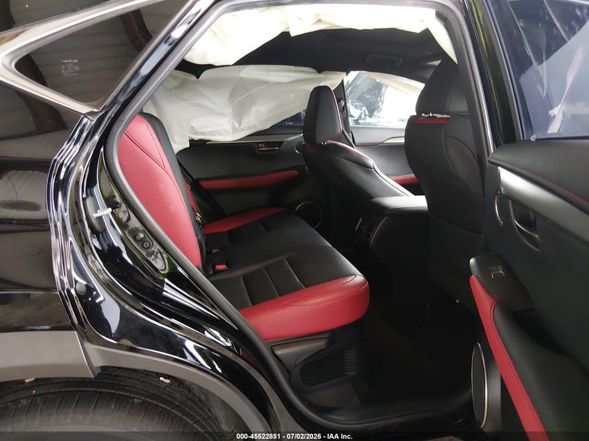 2020 Lexus Nx VIN JTJSARBZXL2174296 IAAI salvage auction — FRONT END, Rebuildable (Florida), sold $8,600 on 2026-07-28 (photo 8)