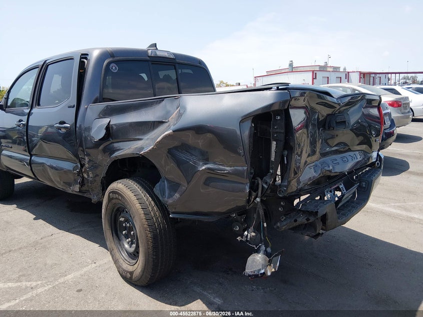 2019 Toyota Tacoma VIN 5TFAX5GN9KX160709 IAAI salvage auction — LEFT REAR, Salvage (California), sold $6,800 on 2026-07-29 (photo 6)