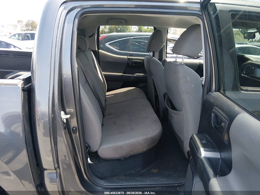 2019 Toyota Tacoma VIN 5TFAX5GN9KX160709 IAAI salvage auction — LEFT REAR, Salvage (California), sold $6,800 on 2026-07-29 (photo 8)