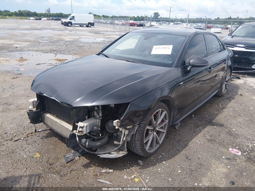 2018 Audi A4 VIN WAUENAF44JA187761 IAAI salvage auction — FRONT END, Salvage (Louisiana), sold $1,050 on 2026-07-28 (photo 2)