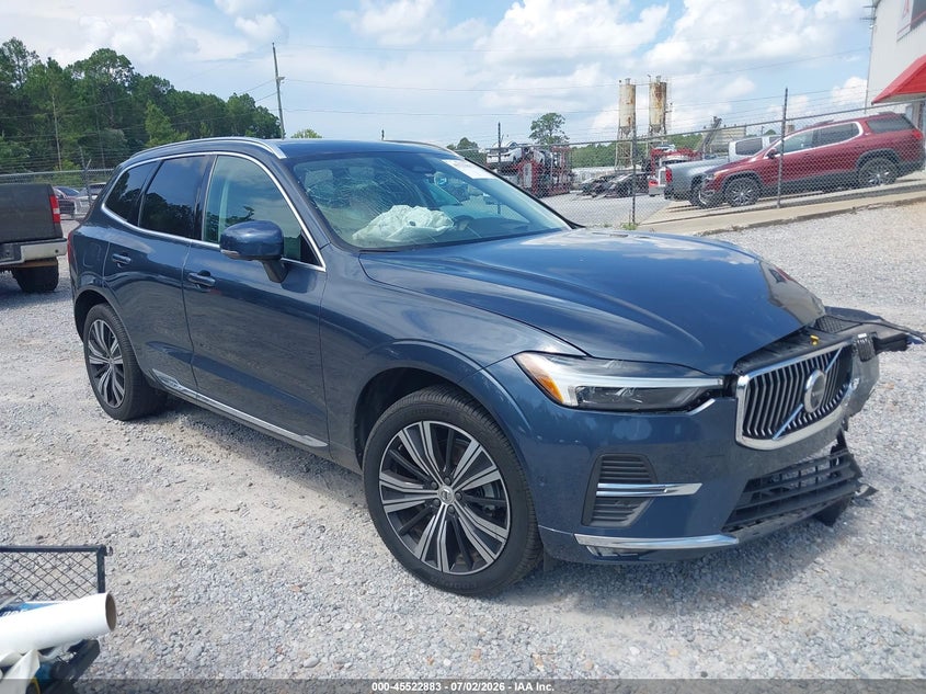 2022 Volvo Xc60 VIN YV4L12DL8N1002474 IAAI salvage auction — LEFT FRONT, Salvage Title, sold $5,950 on 2026-08-28 (photo 1)