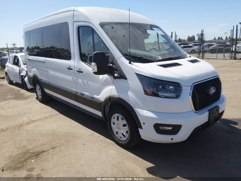 2026 Ford Transit VIN 1FBAX2C8XTKB09009 IAAI salvage auction — Normal Wear & Tear, Clear, sold $32,250 on 2026-07-08 (photo 1)