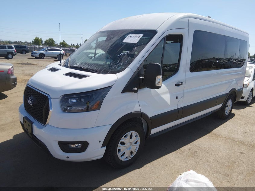 2026 Ford Transit VIN 1FBAX2C8XTKB09009 IAAI salvage auction — Normal Wear & Tear, Clear, sold $32,250 on 2026-07-08 (photo 2)