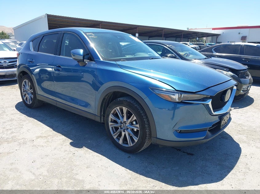 2021 Mazda Cx-5 VIN JM3KFBDM7M0302043 IAAI salvage auction — REAR END, Salvage Title, sold $7,100 on 2026-07-10 (photo 1)