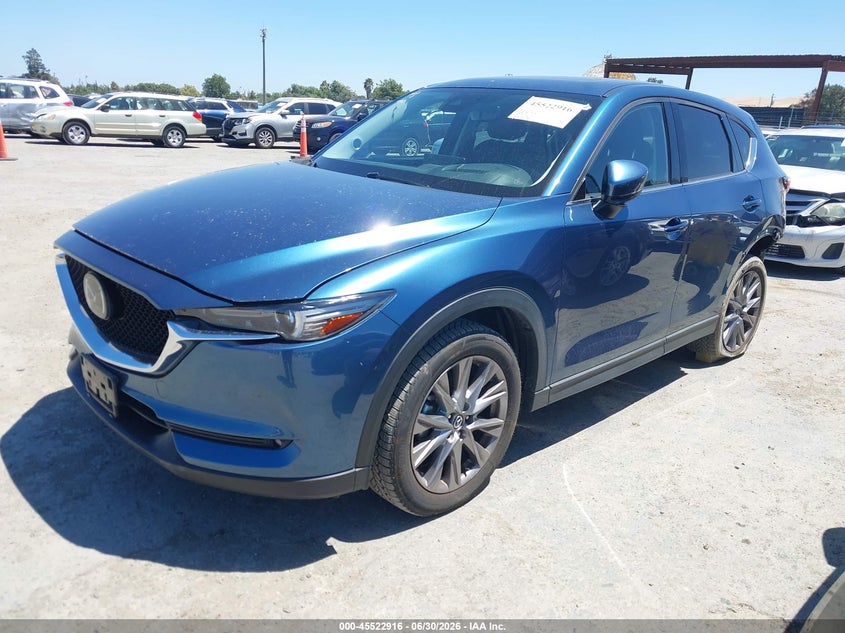 2021 Mazda Cx-5 VIN JM3KFBDM7M0302043 IAAI salvage auction — REAR END, Salvage Title, sold $7,100 on 2026-07-10 (photo 2)