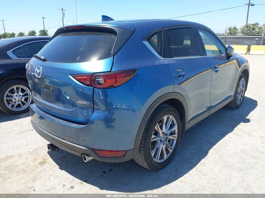 2021 Mazda Cx-5 VIN JM3KFBDM7M0302043 IAAI salvage auction — REAR END, Salvage Title, sold $7,100 on 2026-07-10 (photo 4)