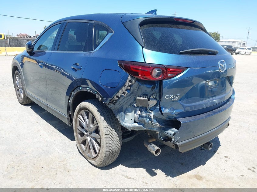 2021 Mazda Cx-5 VIN JM3KFBDM7M0302043 IAAI salvage auction — REAR END, Salvage Title, sold $7,100 on 2026-07-10 (photo 6)