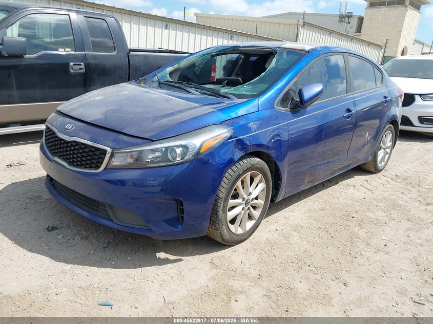 2017 Kia Forte VIN 3KPFL4A73HE140132 IAAI salvage auction — THEFT, Salvage (Texas), sold $1,100 on 2026-07-12 (photo 2)