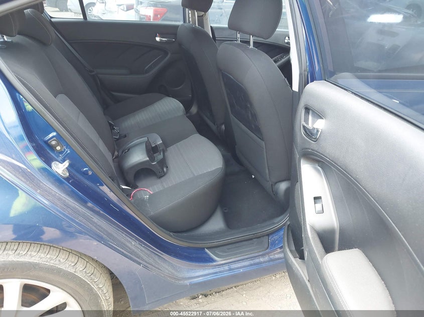 2017 Kia Forte VIN 3KPFL4A73HE140132 IAAI salvage auction — THEFT, Salvage (Texas), sold $1,100 on 2026-07-12 (photo 8)