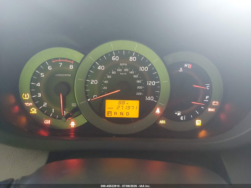 2009 Toyota Rav4 VIN JTMZF32V89D001239 IAAI salvage auction — NORMAL WEAR, Original (Texas), sold $1,050 on 2026-07-24 (photo 7)