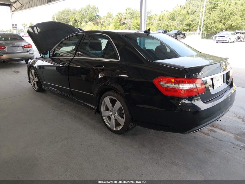 2011 Mercedes-benz E-class VIN WDDHF8HB5BA452843 IAAI salvage auction — NORMAL WEAR, Original (Texas), sold $1,400 on 2026-07-08 (photo 3)
