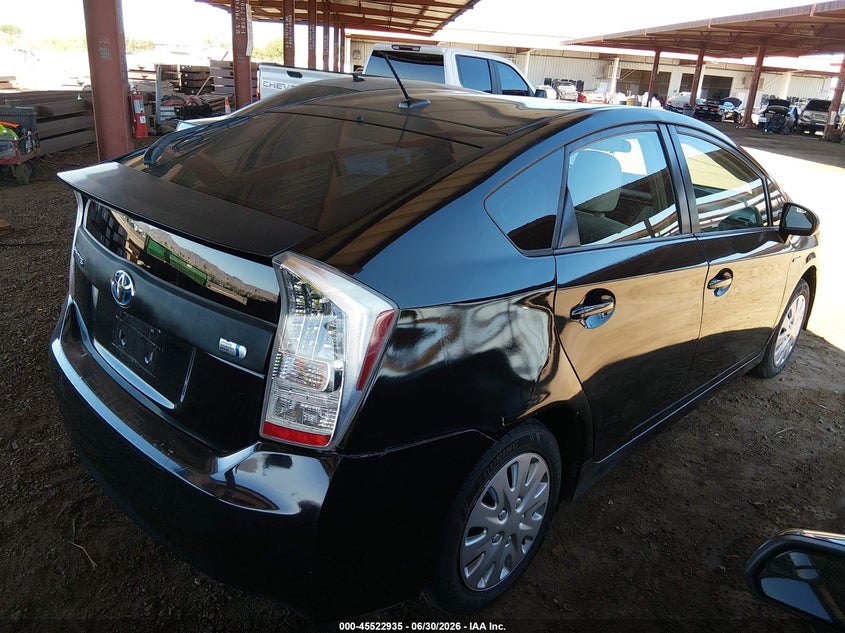 2011 Toyota Prius VIN JTDKN3DU6B5365281 IAAI salvage auction — NORMAL WEAR, Clear-Dealer Only (Arizona), sold $975 on 2026-07-28 (photo 4)